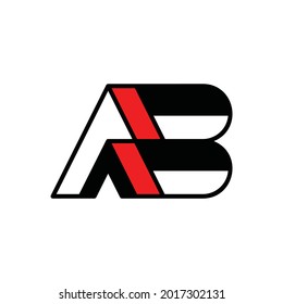 Letter AB Modern Business Creative Logo