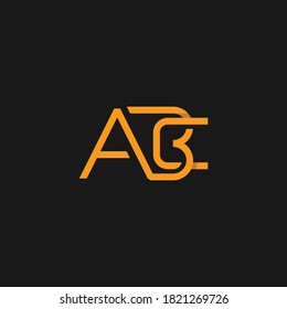 Letter ABC Modern Abstract Line Business Creative Logo