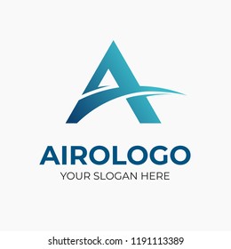 Letter A Abstract Logo