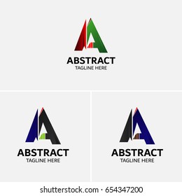 A Letter Abstract Logo
