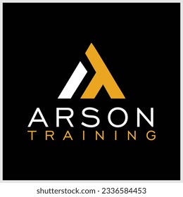 AT letter abstract logo for company symbol