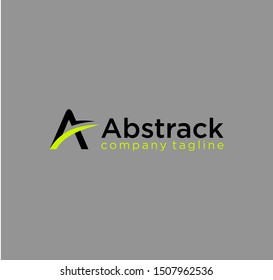 letter A abstract logo design  Vector 