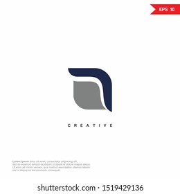 Letter A abstract Logo icon. Premium Line Alphabet Monochrome Monogram emblem. Vector graphic design template element. Graphic Symbol for Corporate Business Identity. 