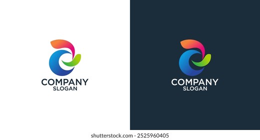 letter a abstract monogram logo design vector