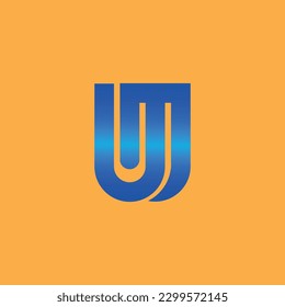 Letter abstract monogram simple logo, modern and minimal logo design. This logo can be used for company, website and printing