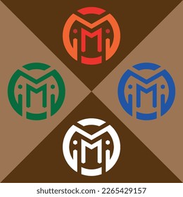 Letter, abstract, monogram, simple, modern and minimal logo design. This logo can be used for company, website and printing media. All logo with concepts.