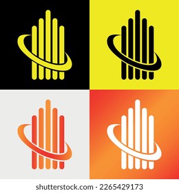Letter, abstract, monogram, simple, modern and minimal logo design. This logo can be used for company, website and printing media. All logo with concepts.