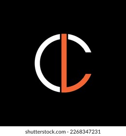 Carta, abstracto, monograma, diseño de logotipo simple, moderno y mínimo. Este logotipo puede utilizarse para la empresa, el sitio web y la impresión