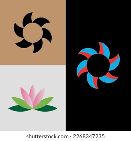 Letter, abstract, monogram, simple, modern and minimal logo design. This logo can be used for company, website and printing