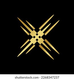 Letter, abstract, monogram, simple, modern and minimal logo design. This logo can be used for company, website and printing