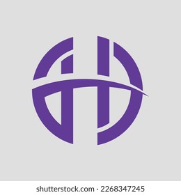 Letter, abstract, monogram, simple, modern and minimal logo design. This logo can be used for company, website and printing