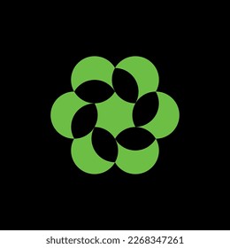 Letter, abstract, monogram, simple, modern and minimal logo design. This logo can be used for company, website and printing