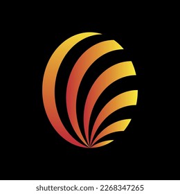Letter, abstract, monogram, simple, modern and minimal logo design. This logo can be used for company, website and printing