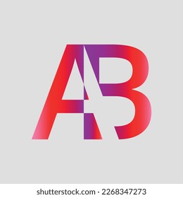 Letter, abstract, monogram, simple, modern and minimal logo design. This logo can be used for company, website and printing