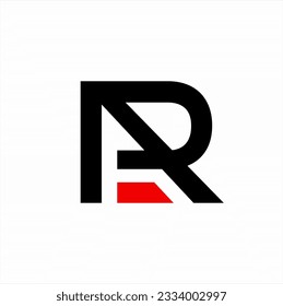 Letter A abstract simple vector logo design.