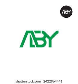 Letter ABY Monogram Logo Design