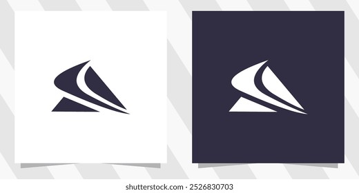 Letter ac ca logo design vector