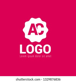 letter AC logo concept. Designed for your web site design, logo, app, UI
