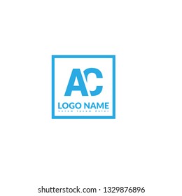 letter AC logo concept. Designed for your web site design, logo, app, UI