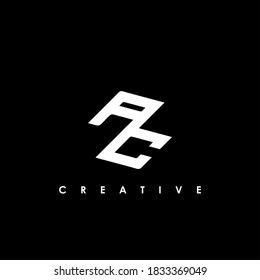 Letter AC logo design template elements

