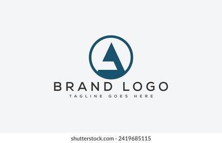 diseño de la plantilla vectorial del logotipo AC de la marca.