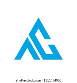Letter AC Logo Monogram Icon Vector Template