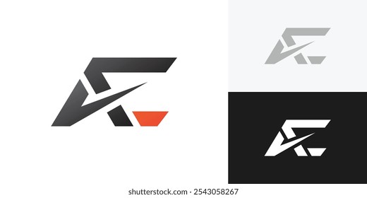 Letter AC Minimal Logo Vector Design Template.