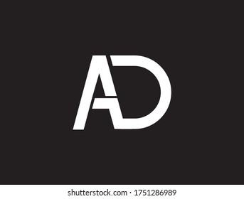 Buchstabe AD Logo, Design a Letter Ad Logo