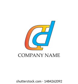 Letter ad New Logo Vector
