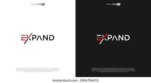letter ADVANCE vector wordmark logo typography.A logo reflecting progress and forward-thinking, with a sleek and modern design that signifies continuous advancement.