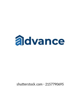 Letter A Advanced Buildings Logo 