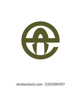 Logo de la carta AE o EA