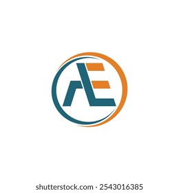 Letra AE logo vecto , elemento para las iniciales Plantilla