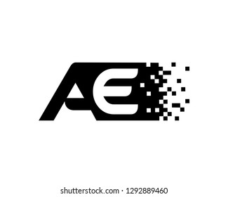 Letter AE Template Design Vector, Emblem, Concept Design, Creative Symbol, Icon