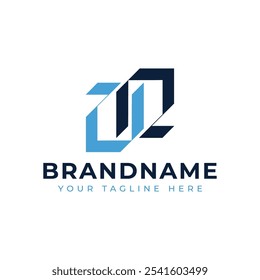 Letter AE or U2 Ambigram Logo, suitable for any business with AE EA 2U or U2 initials