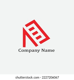 Buchstabe AED Darlehen Logo Design Vektorgrafiken, Vektorgrafik.
