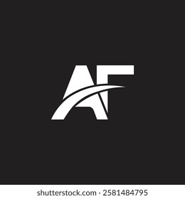 Letter AF or FA initial art icon logo design vector template, unique beauty and stylish modern awesome trendy professional logo design concept.