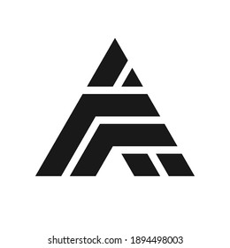Design-Vorlage für das Logo des Letter AF-FA