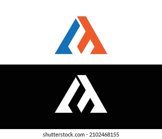 Icono De Logotipo De Letra AF Y FA Ilustración De Vector De Diseño Único.	