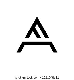 Letter AF FA logo template