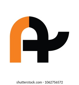 Letter Af Logo
