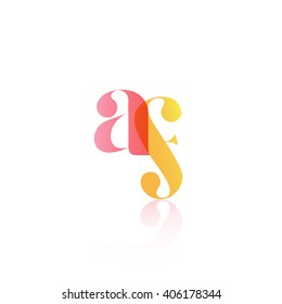 Letter AF logo