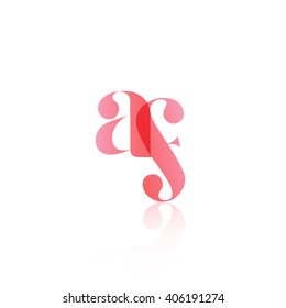 Letter AF logo