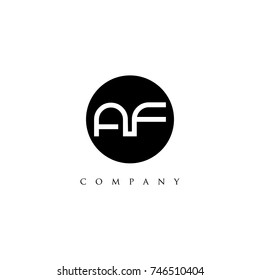 letter af logo