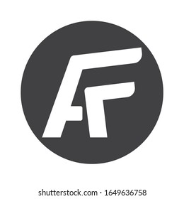 Design-Vorlagen für Buchstaben-AF-Logo