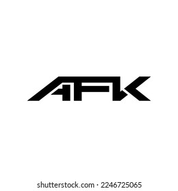 Logo-Design von Letter AFK