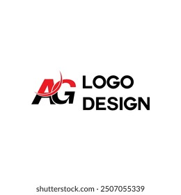 Letter AG combination logo design