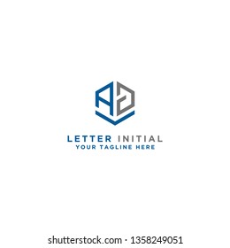 Letter AG Initial icon / Monogram.- Vector inspirational logo design - Vector