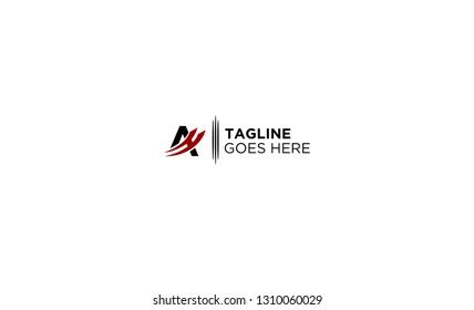 Letter AH or HA icon Logo Vector