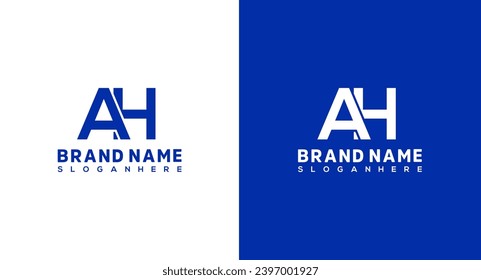 Letter AH Logo Design Template, Grafisches Alphabet Symbol für Unternehmensidentität